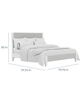 Catriona Upholstered King Bed, Created for Macy's