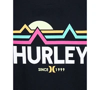 Hurley Big Boys Mountain Horizon Long Sleeve Tee