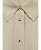 Mango Women's Bow Detail Lyocell Shirt