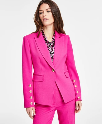 Tahari Asl Women's One-Button Blazer