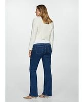 Mango Women's Maternity Flared Jeans