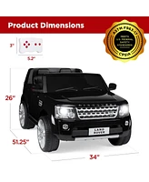 Best Choice Products 12V 3.7 Mph 2-Seater Licensed Land Rover Ride On Car Toy w/ Parent Remote Control