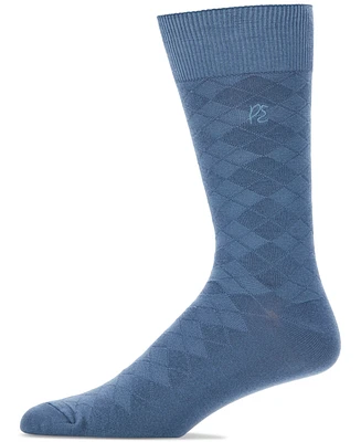 Perry Ellis Portfolio Men's Diamond Stitch Socks - 1 pk.