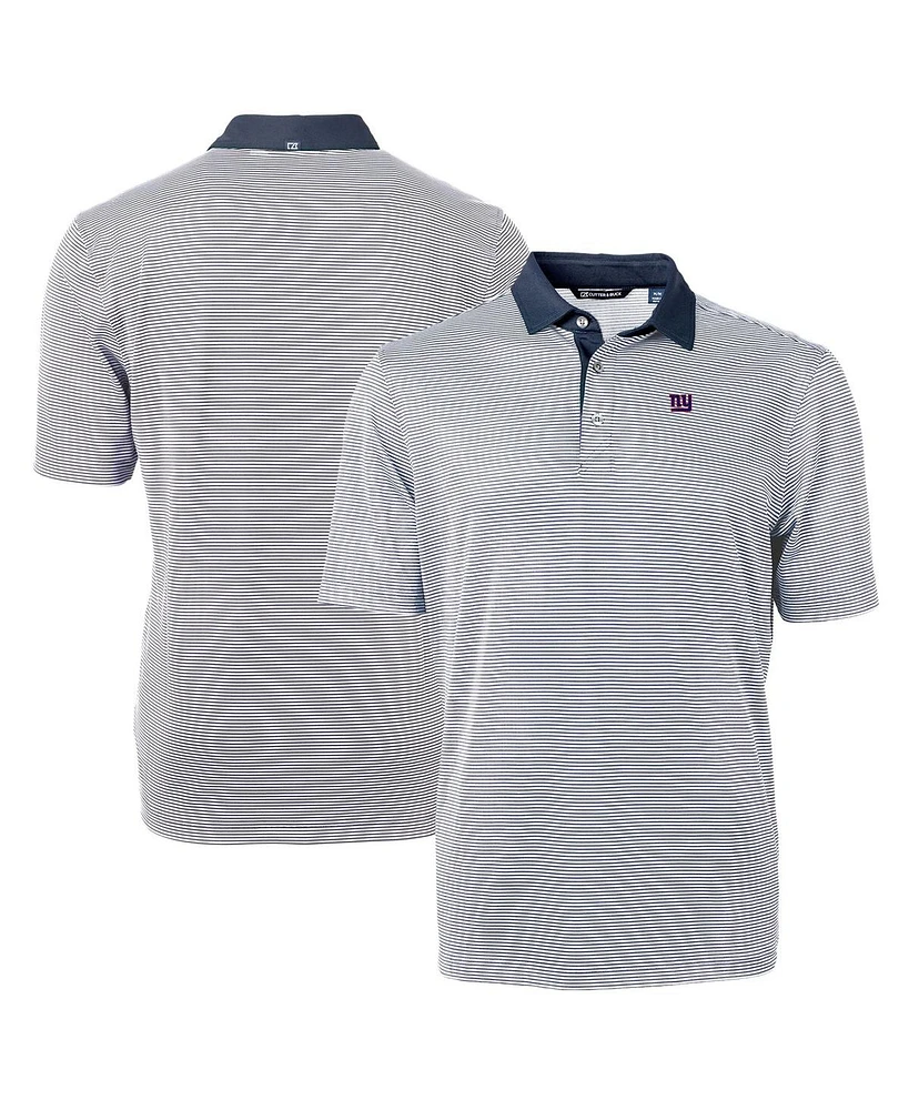 Cutter & Buck Men's New York Giants Virtue Eco Pique Micro Stripe Polo