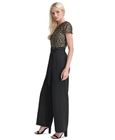 Dkny Women's Shoulder-Cutout Asymmetric Jumpsuit