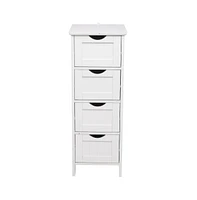 Slickblue 4-Drawer Storage Cabinet Functional and Stylish Organizer for Any Space