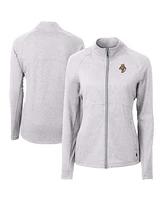 Cutter & Buck Women's Tennessee Volunteers Vault Adapt Eco Knit Heather Full-Zip Jacket