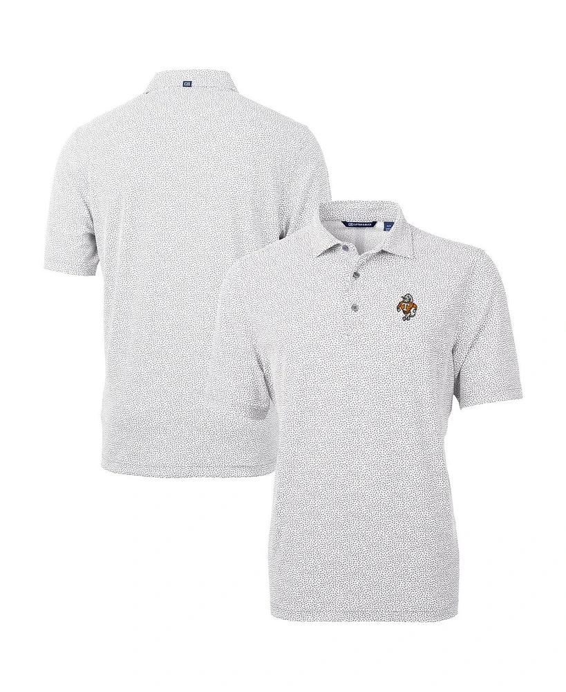 Cutter & Buck Men's Tennessee Volunteers Vault DryTec Virtue Eco Pique Botanical Print Polo