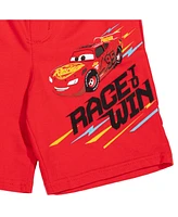 Disney Mickey Mouse Lion King Pixar Cars Toy Story French Terry 2 Pack Shorts Toddler to Big Kid