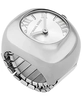 Michael Kors Women's Rylee Two-Hand Stainless Steel Watch Ring 24mm