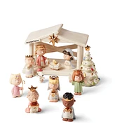 Lenox Peanuts Christmas Pageant Nativity Figurine Set