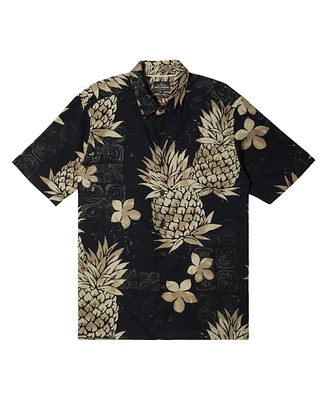 Quiksilver Waterman Men's Pineapple Bay Short Sleeve Shirt