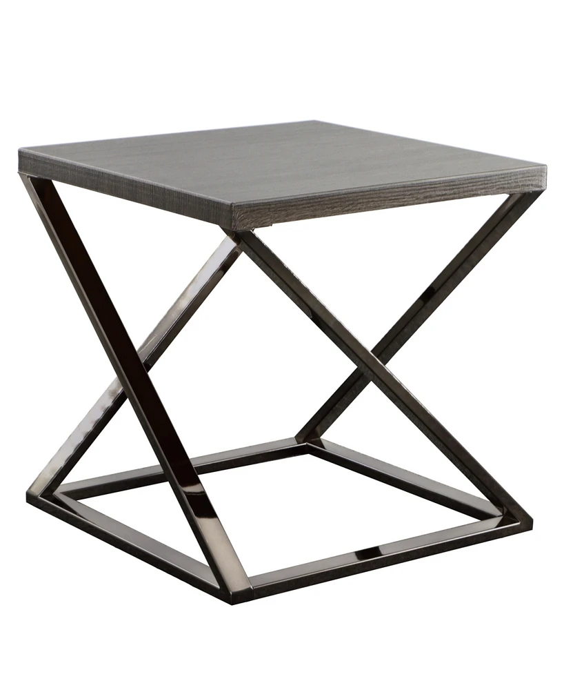 Aegean 23" Wood End Table