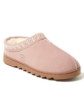 Dearfoams Doreen Genuine Suede Clog Shoe