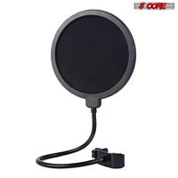 5 Core Recording Microphone Podcast Bundle • Professional Condenser Cardioid Mic Kit • w Boom Arm - Rec Set