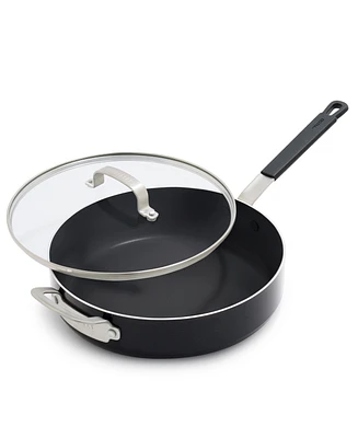 GreenPan X Bobby Flay Professional Grade Ceramic Nonstick 4.5-Quart Saute Pan with Lid