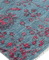 Adorn Hand Woven Rugs Indian Ooak M7649 9'1''x11'10'' Area Rug
