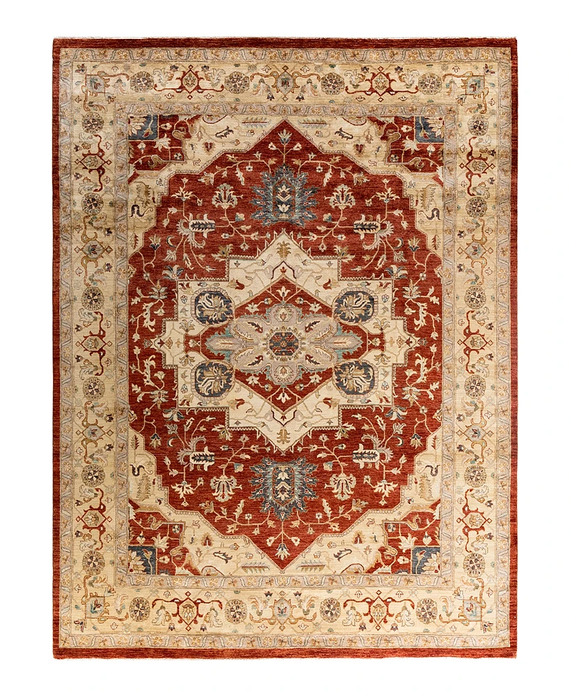 Adorn Hand Woven Rugs Indian Ooak M5487 9'1''x12'3'' Area Rug