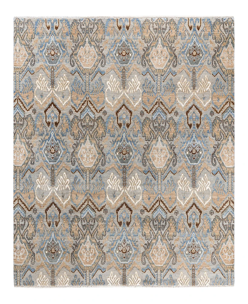 Adorn Hand Woven Rugs Indian Ooak M6522 8'1''x8'4'' Area Rug