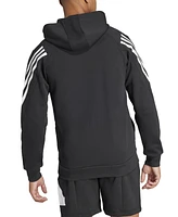 adidas Men's The Future Icons 3 Stripes Full-Zip Hoodie