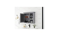 Slickblue 30'' x 28'' Wall-Mounted Medicine Cabinet – Modern Bathroom Storage Solution