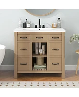 Slickblue Bathroom Vanity with Undermount Sink for a Sleek and Modern Look