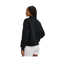 Cotton On Women's Active Quilted Zip Through