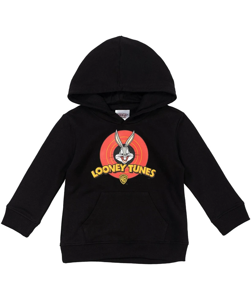 Looney Tunes Boys Bugs Bunny Fleece Pullover Hoodie to