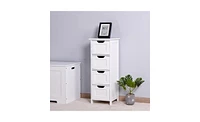 Slickblue Bathroom Storage Cabinet with Shelves and Doors for Efficient Organization and Space Saving