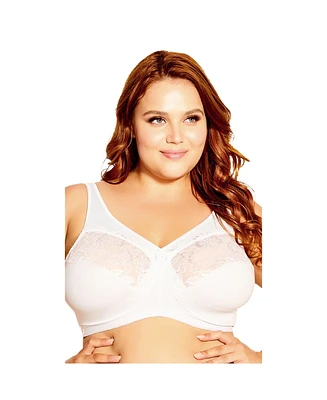 Avenue Women's Plus Size Wire Free Uplift Bra