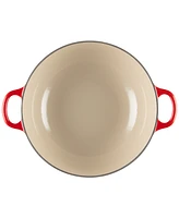 Le Creuset Holly Collection Enameled Cast Iron 4.5 Qt. Traditional Chef's Oven with Lid