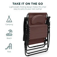 Best Choice Products Oversized Zero Gravity Chair