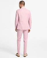 Michael Kors Mens Classic Fit Pink Suit Separates