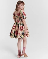 Rare Editions Big Girls Floral Organza Dress