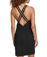 Siena Women's Sleeveless Embellished Bodycon Dress