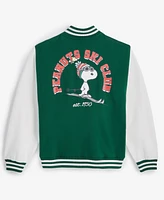 Epic Threads Little & Big Boys Peanuts Varsity Jacket, Created for Macy's