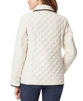 Jones New York Petite Button-Front Quilted Jacket