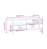 vidaXL Tv Stand Viken Engineered Wood