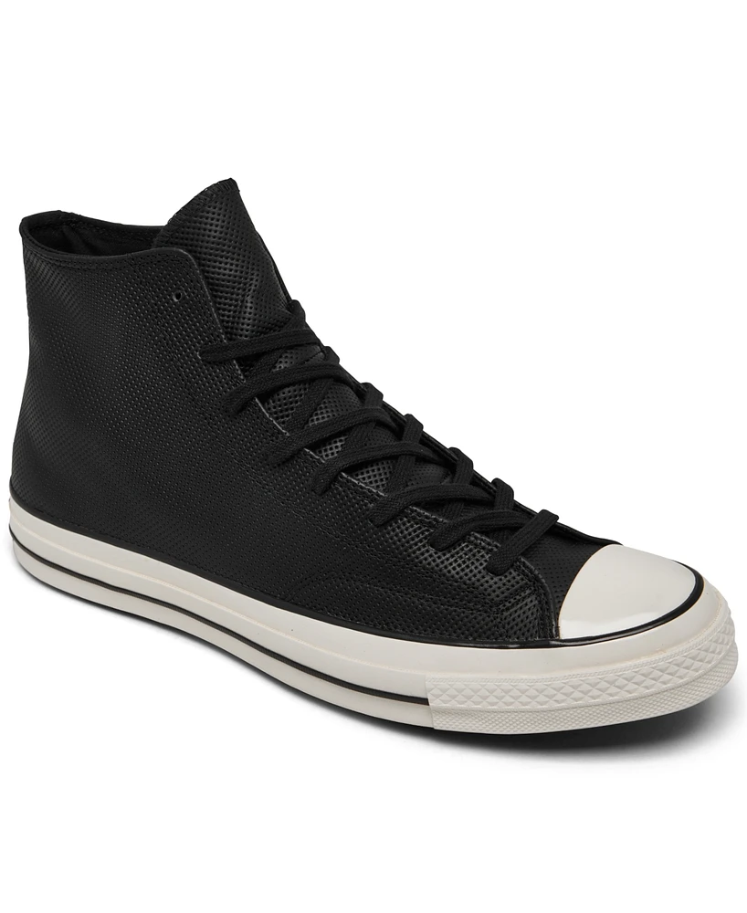 Converse Men's Chuck 70 Leather High Top Casual Sneakers from Finish Line