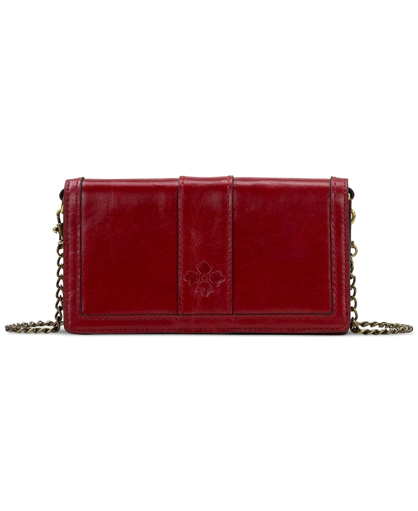 Patricia Nash Gemma Small Leather Crossbody in Gift Box