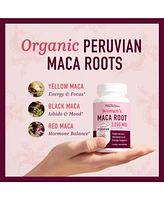 SMNutrition Organic Maca Root Capsules for Women, Peruvian Maca 2250MG Extra Strength, Supports Energy, Hormone Balance & Menopause, SMNutrition, 120c