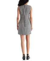 Steve Madden Women's Perri Houndstooth Sleeveless Dress