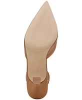 Steve Madden Women's Finlee Pointed-Toe Kitten-Heel Slingback Pumps