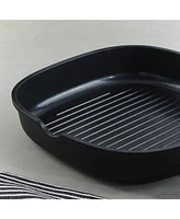 BergHOFF Leo Phantom Nonstick Ceramic 10.25" Grill Pan, Recycled