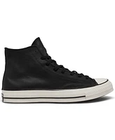 Converse Men's Chuck 70 Leather High Top Casual Sneakers from Finish Line