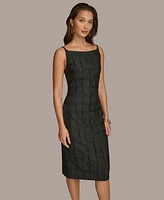 Donna Karan New York Women's Jacquard Sheath Dress