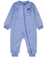 Nike Baby Boys Powder Play Cozy Faux-Sherpa Coverall