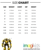 Transformers Boys Bumblebee Fleece Sweatshirt and Cosplay Costume Hat to (2T - 18-20)