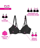 Maidenform Women's Everyday Luxe Full Coverage Underwire T-Shirt Bra DM2403