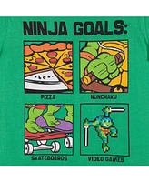 Teenage Mutant Ninja Turtles Boys Leonardo Michelangelo Raphael 2 Pack T-Shirts to